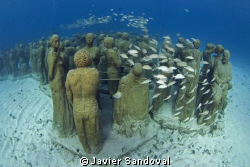 MUSA underwater museum Cancun by Javier Sandoval 